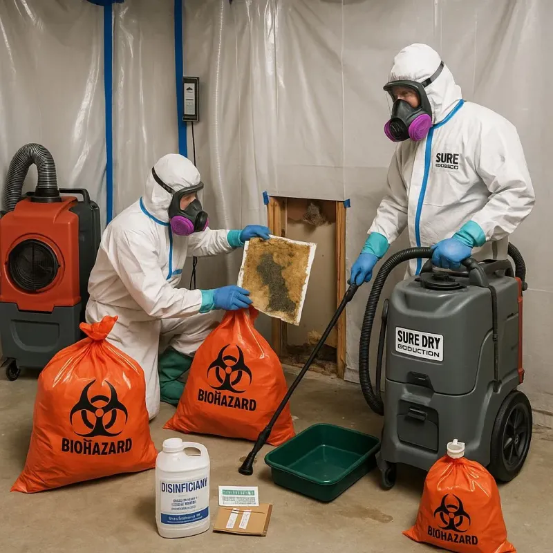 Contaminated Water Handling Protocols process in Arverne, NY