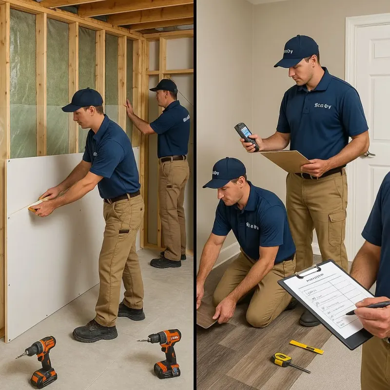 Repairs and Reconstruction process in Arverne, NY
