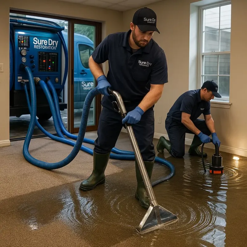 Water Extraction and Removal process in Arverne, NY